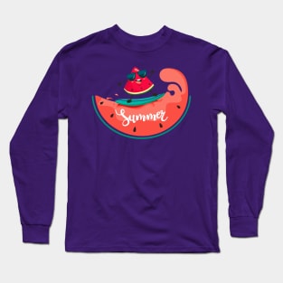 Summer Melon Long Sleeve T-Shirt